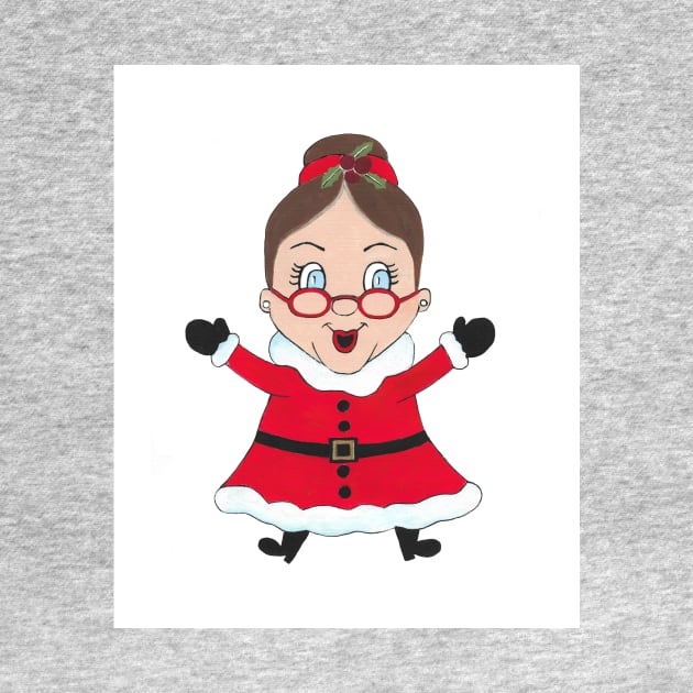 MRS Claus Funny Merry Christmas by SartorisArt1